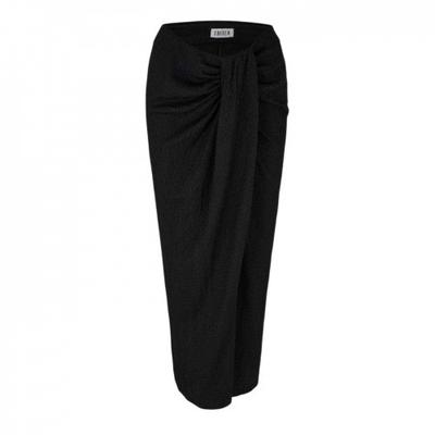 Edited Womens/Ladies Twist Knot Polyester Blend Midi Skirt