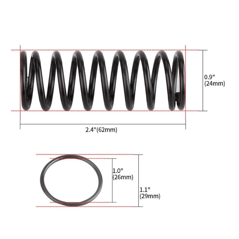 Replacement Brake Throttle Clutch Pedal Spring for G25 G27 G29 G920 G923 Racing Wheel Reinforced Spring Gaming Accessory