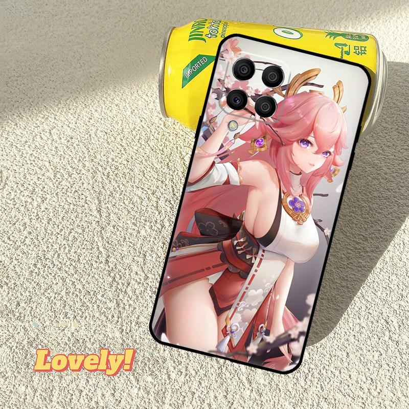 Genshin Impact Yae Miko Case For Samsung Galaxy M52 M36 M06 M16 M56 M33 M15 M55 M31 M13 M12 M14 M53 M32 M35 M34 M54