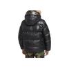 Jordan Logo Quilted Hooded Down Jacket Kids Outerwear Black DO3506-010