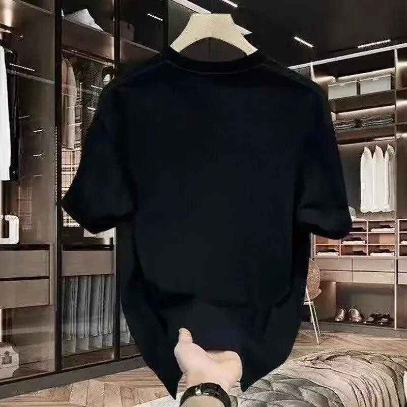 Luxury Brand Letter Printed T-shirts for Men and Women Short Sleeved T-shirts High Quality Men's Clothing Street Wear