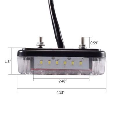26Led Stop Rear Tail Reverse Light Indicator License Plate Lamp Truck Trailer