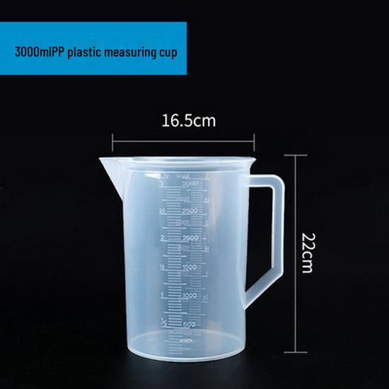 Plastikowy cylinder miarowy 1000 ml / 5000 ml ze skalą do sklepu z herbatą mleczną i do użytku domowego