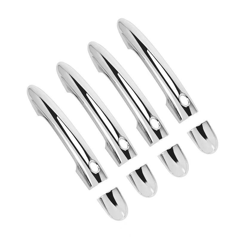 

Рено Сценик 2 (03-09) Ярко-черная ручка двери и украшение чаши Chrome-Plated No-Hole 1 Smart