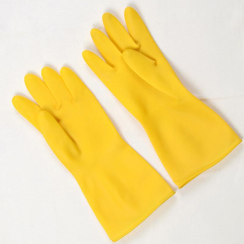 Thickened Durable Latex Household Gloves