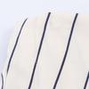 Spring 2026 Striped Fluffy Sleeve Shirt with Pleated Pants Set