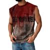 Men's Summer Solid Color Pocket Sports Vest Men's Sports Casual Vest
