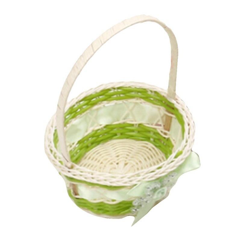 Geflecht Rattan Aufbewahrungskorb Kiste Picknickkorb Obst Blumenkörbe Haus Aufbewahrung Organisation