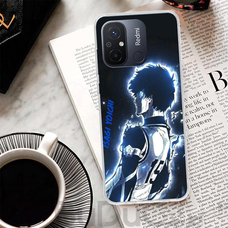 Blue Lock Isagi Yoichi Cover For Xiaomi Redmi 14C 13 13C 12 12C 10 10C 9 9C 9T 9A Phone Case 10A 8A 8 7A 7 6A 6 Pro K70 K60 K40