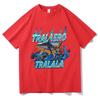 Fashion Tralalero Tralala Funny Shark with Shoes Meme T Shirts Men Casual Humor Tshirt Man Gothic Vintage Short Sleeve Tshirt