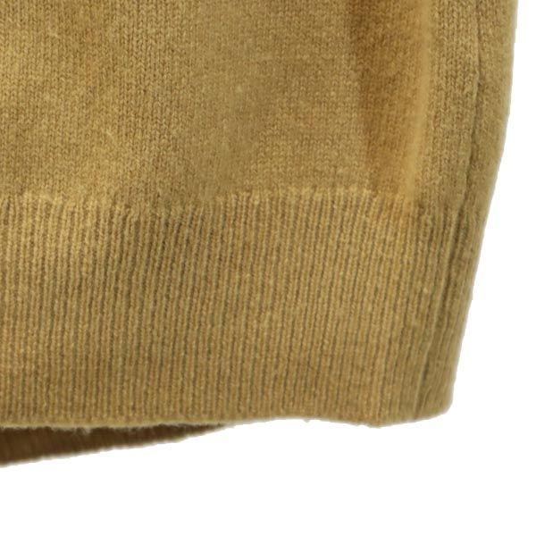 Brooks Brothers Made In England Long Sleeve V Neck Cardigan 36 Yellow Women Used