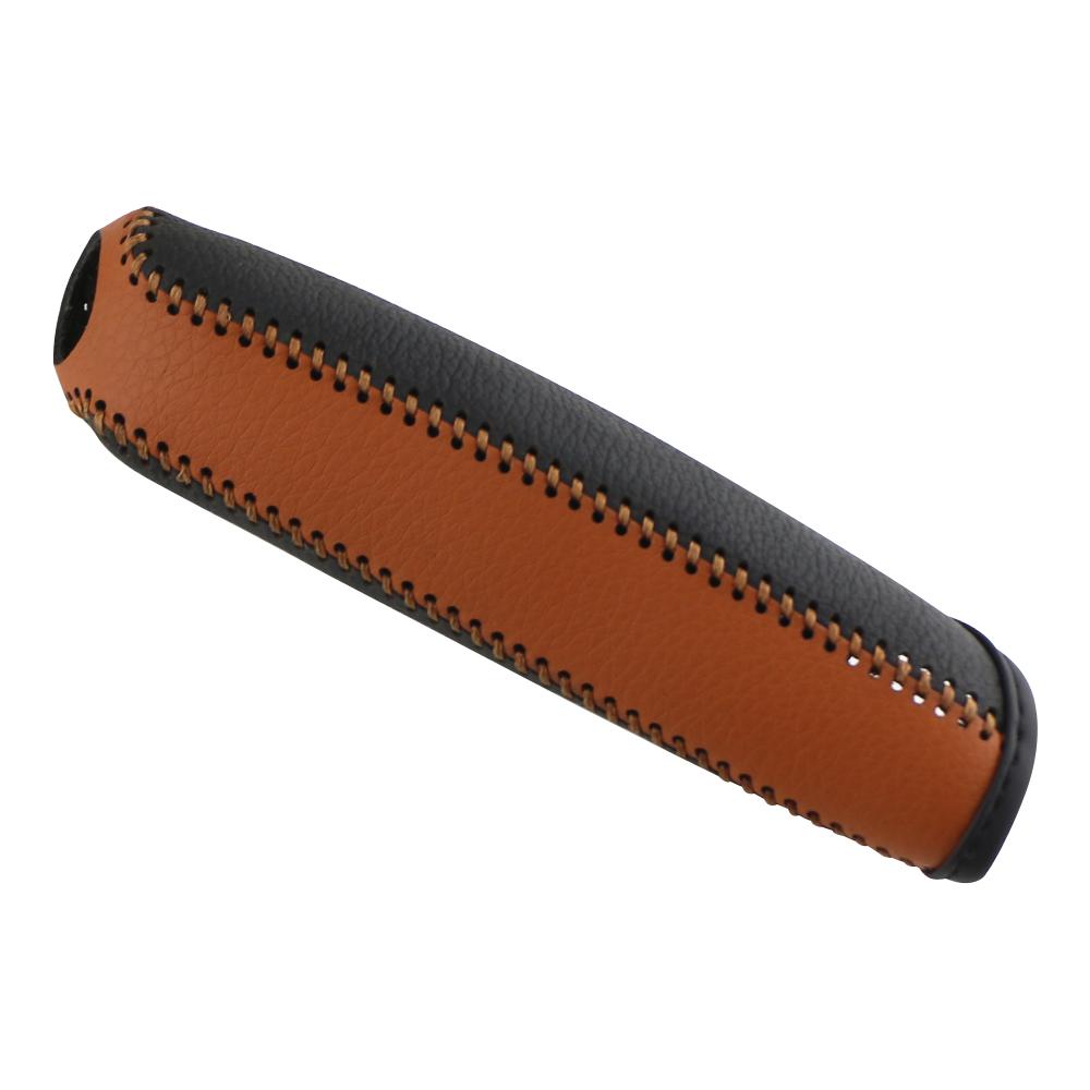 For Mazda 6 Handbrake Sleeve Leather Hand Brake Grips Cover Handbrake Knob Protector Car Interior Accessories