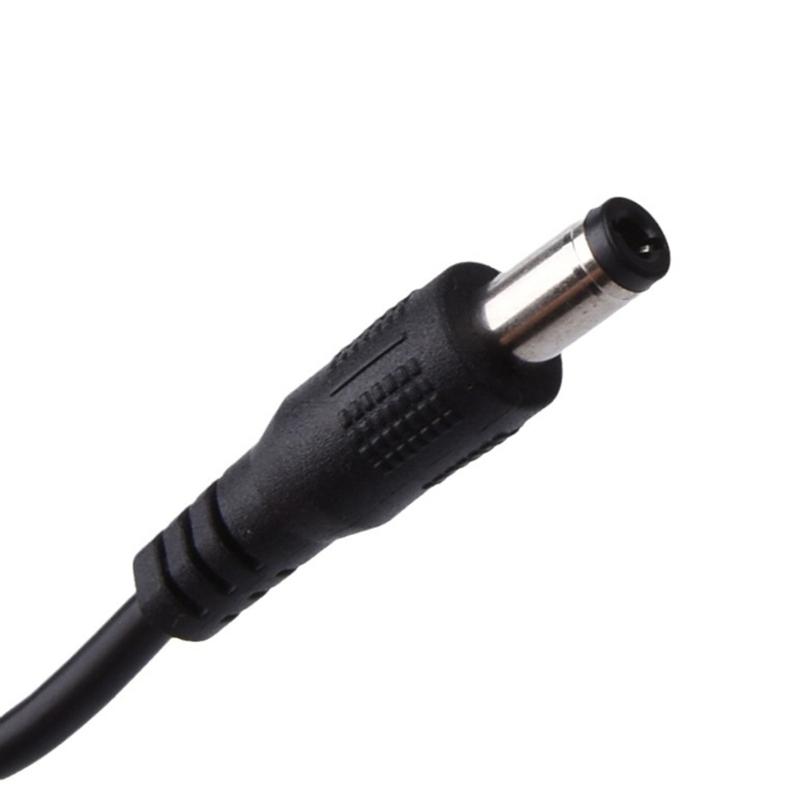USB To DC5.5x2.5mm Adapter Cable Safe Charging Power Cable DC5.5x2.5 Cable Straight / Curved Head Multiple Protections