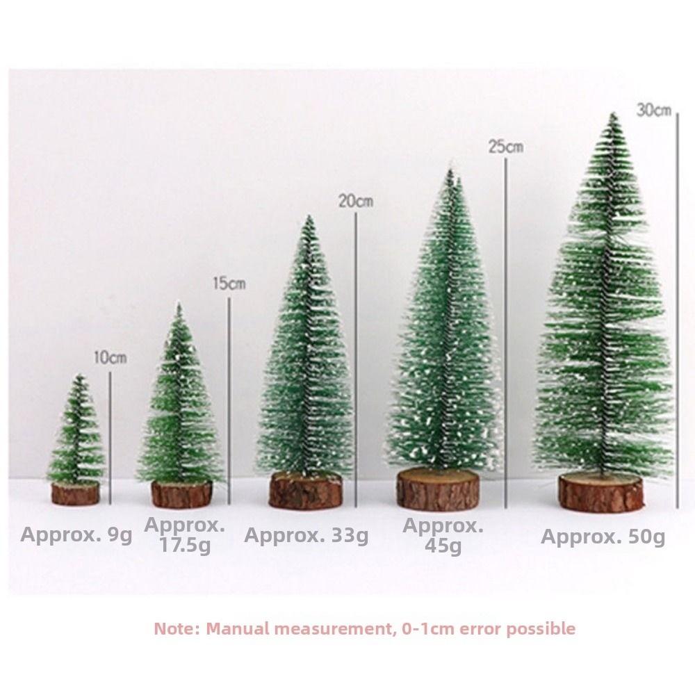 1pc/1set Plastic Scenery Trees Green Winter Snow Scene Tree  DIY Crafts