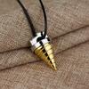 Cartoon Tengen Toppa Gurren Lagann Necklace Tengentoba Gulenlagan Core Drill Pendant Necklace Jewelry Accessories