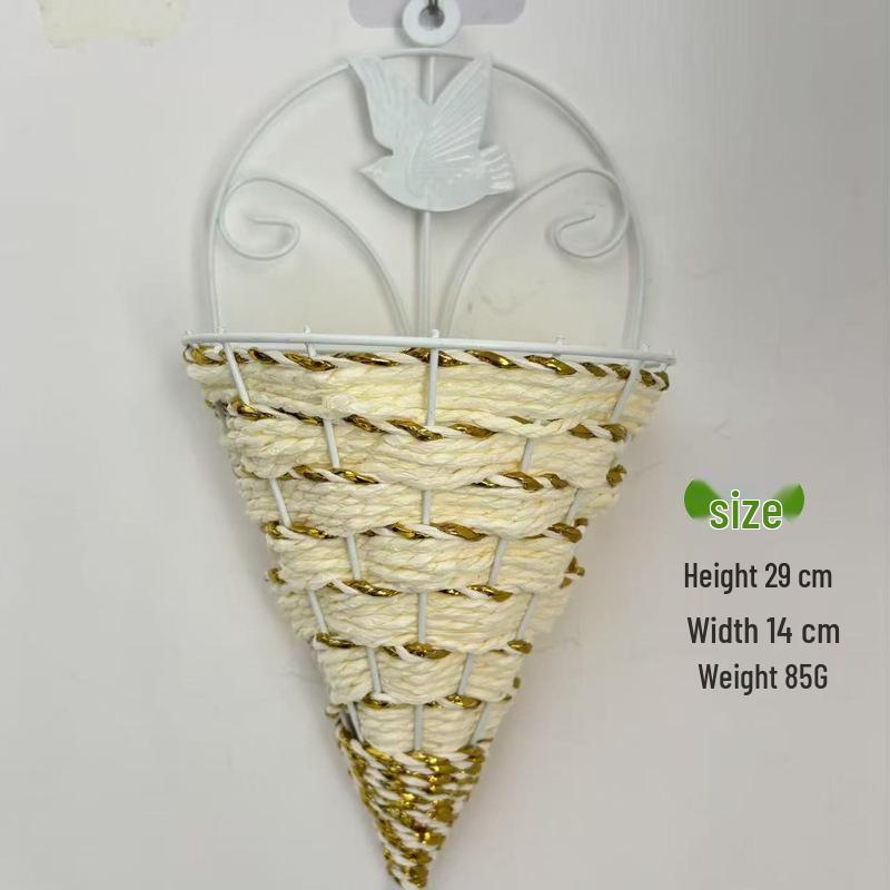 Green Radish Decorative Artificial Vines - Wall Hanging Leaf Ornaments