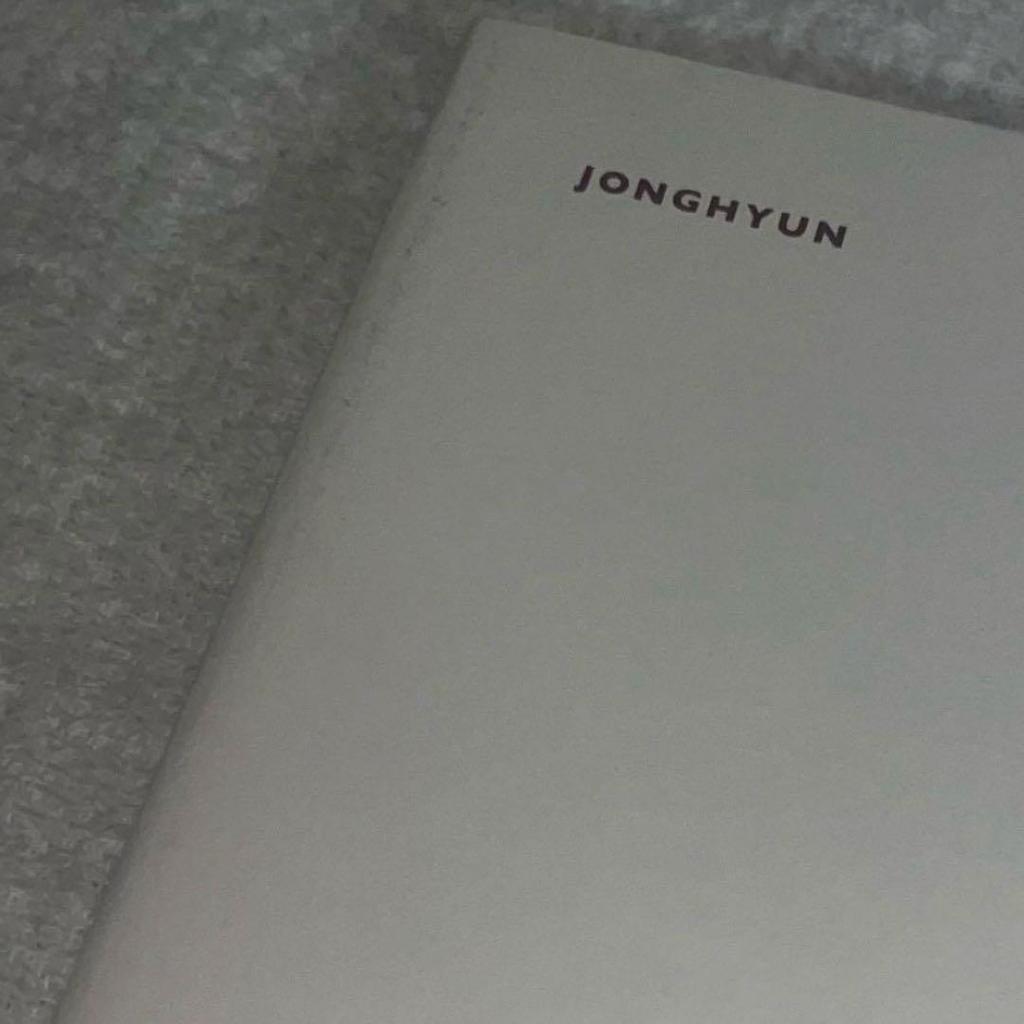 [USED] SHINee Jonghyun JONGHYUN BASE CD Trading Card KPOP
