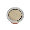 100 Count Coffee Pods Sealers 37mm Diameter Aluminum Foil Lid Paper Filter Powder Cup Stickers for Various Powder Cup