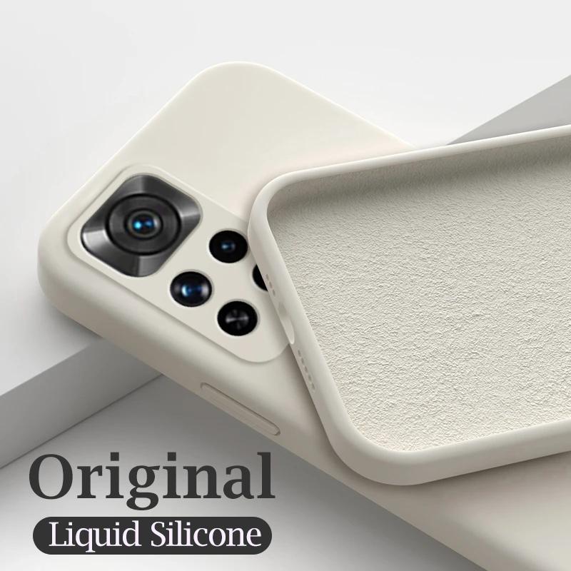 

Redmi Note 11 Pro Global Case New Liquid Silicone Phone Case For Xiaomi Redmi Note 12 Pro Note11 Pro Plus 5G Soft Cover