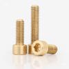 Copper Hex Socket Brass Bolt (M3-M10), Cup/Cylindrical Head Options, Various Lengths Available