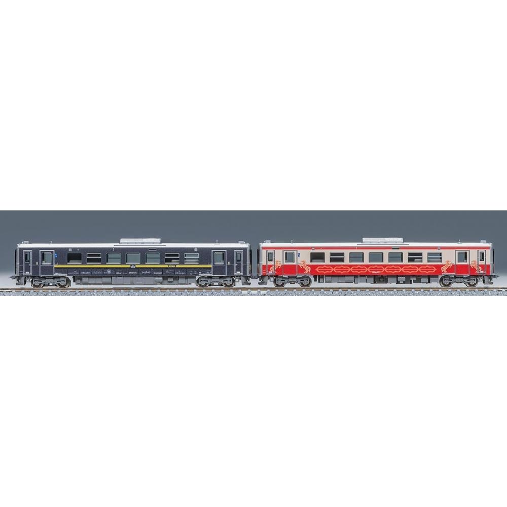 Tomytec Tomix N-Spur Jr H100 muroraN liNe Hidaka liNe Wrapping Car Set Modellbahn Diesel Triebwagen 98138