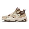 Anta Cross Plush Comfortable Non-Slip Warm Mid-Top Casual Shoes Women Casual Shoes Beige Brown 122448957-2