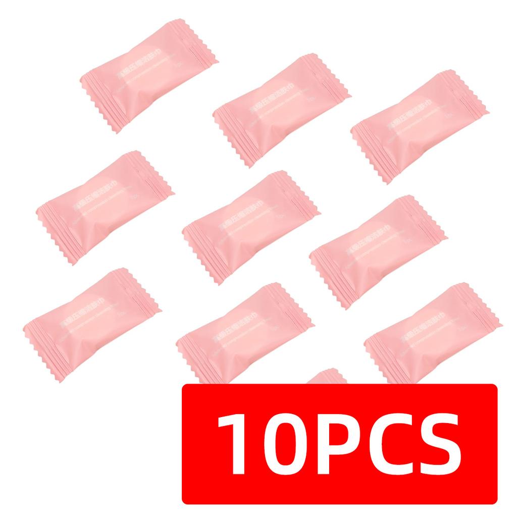 Compressed Coin Tissue Mini Compressed Towels Disposable Face Compressed Towel Compressed Cotton Hand Wipe Camping Towel Portabl