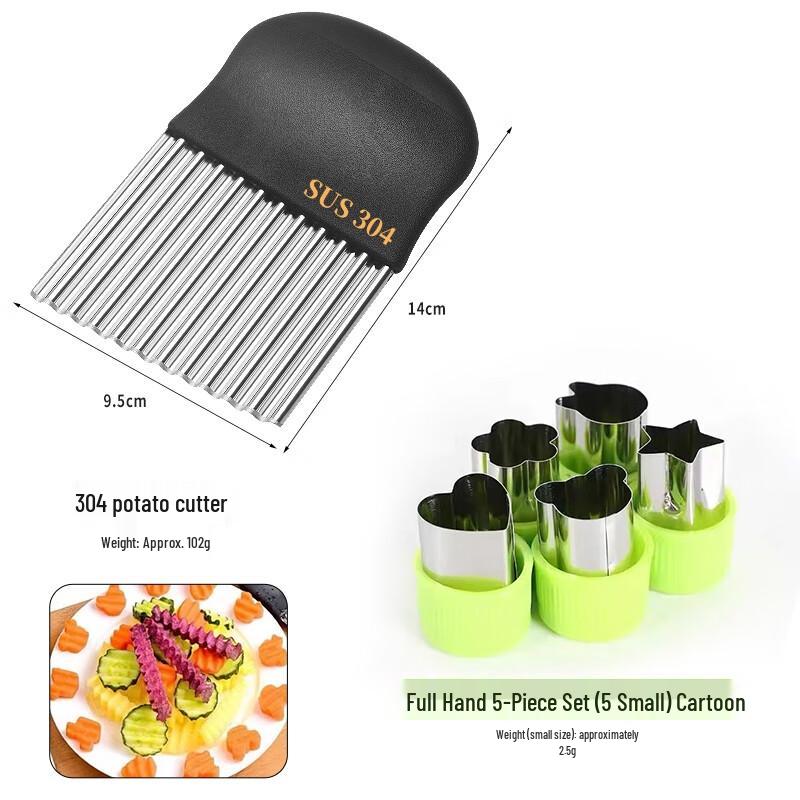 Alloy Potato Crinkle Cutter