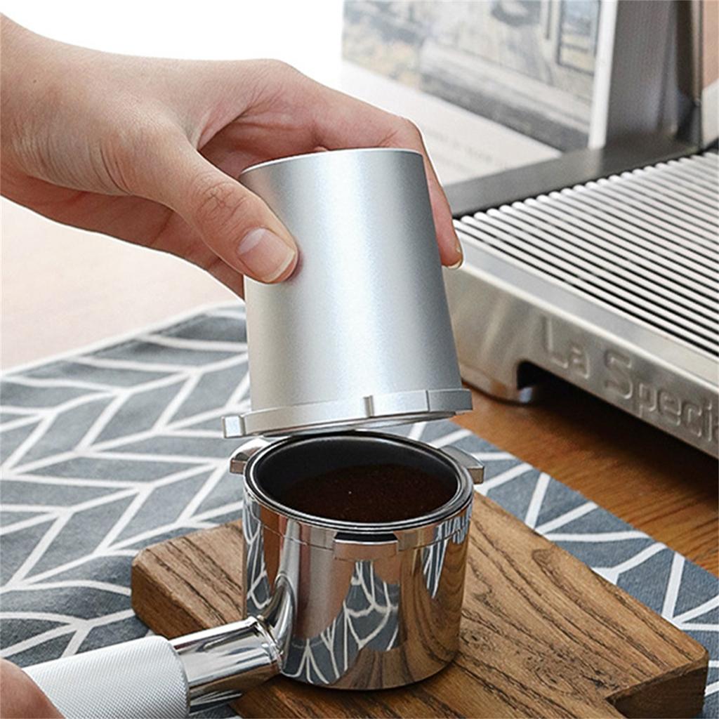 Aluminium Alloy Dosing Cup 50mm Special Powder Cup Coffee Powder Machine Handle Connecting for Delonghis 9 Series