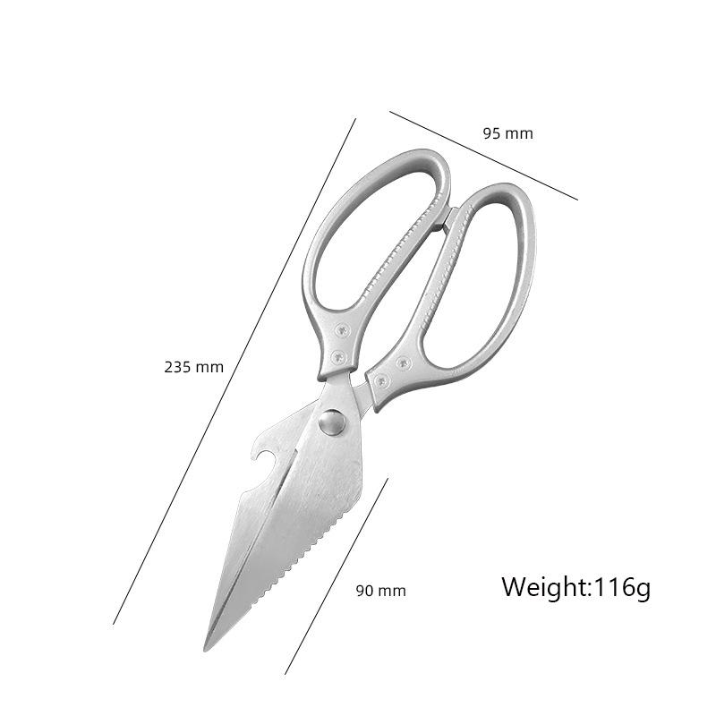 Kitchen Scissors Powerful Chicken Bone Scissors Stainless Steel Seafood Fish Scissors Cooking Tools