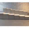 100pcs Square Folding Paper Box White Gift Cardboard Boxes Multiple Sizes Available Packaging Case Candle Gift Box Wedding Party Candy Boxes
