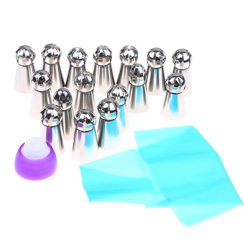 3/6/9Pcs Cake Decorating Piping Tips Set Baking Supplies Kit Diy Cake Decorating Tips Set Tool For Beginners