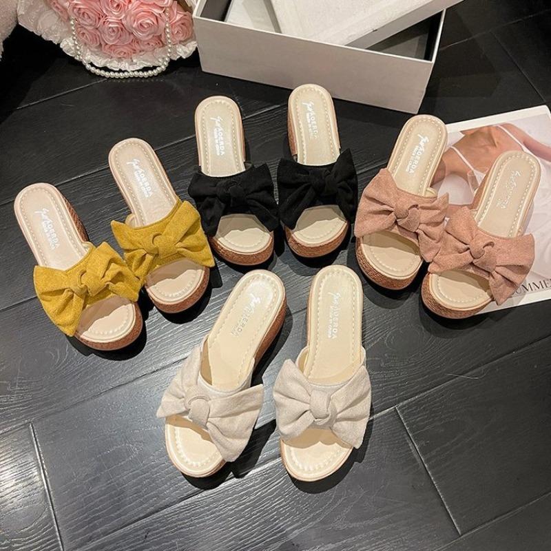 Sandálias Femininas Salto Alto Sandálias com Cunhas Sapatos para Mulheres Sandálias Plataforma Chinelos de Verão Sandalias Mujer Sapatos Elegantes de Verão