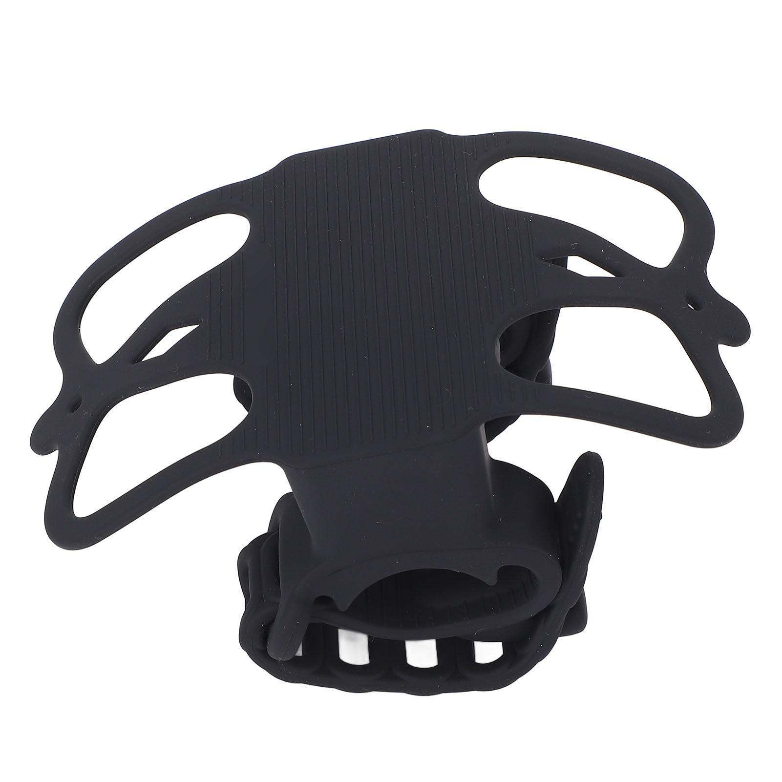 

Bike Phone Holder Double Silicone Bands Stable Shockproof Handlebar Phone Mount for Road Mountain