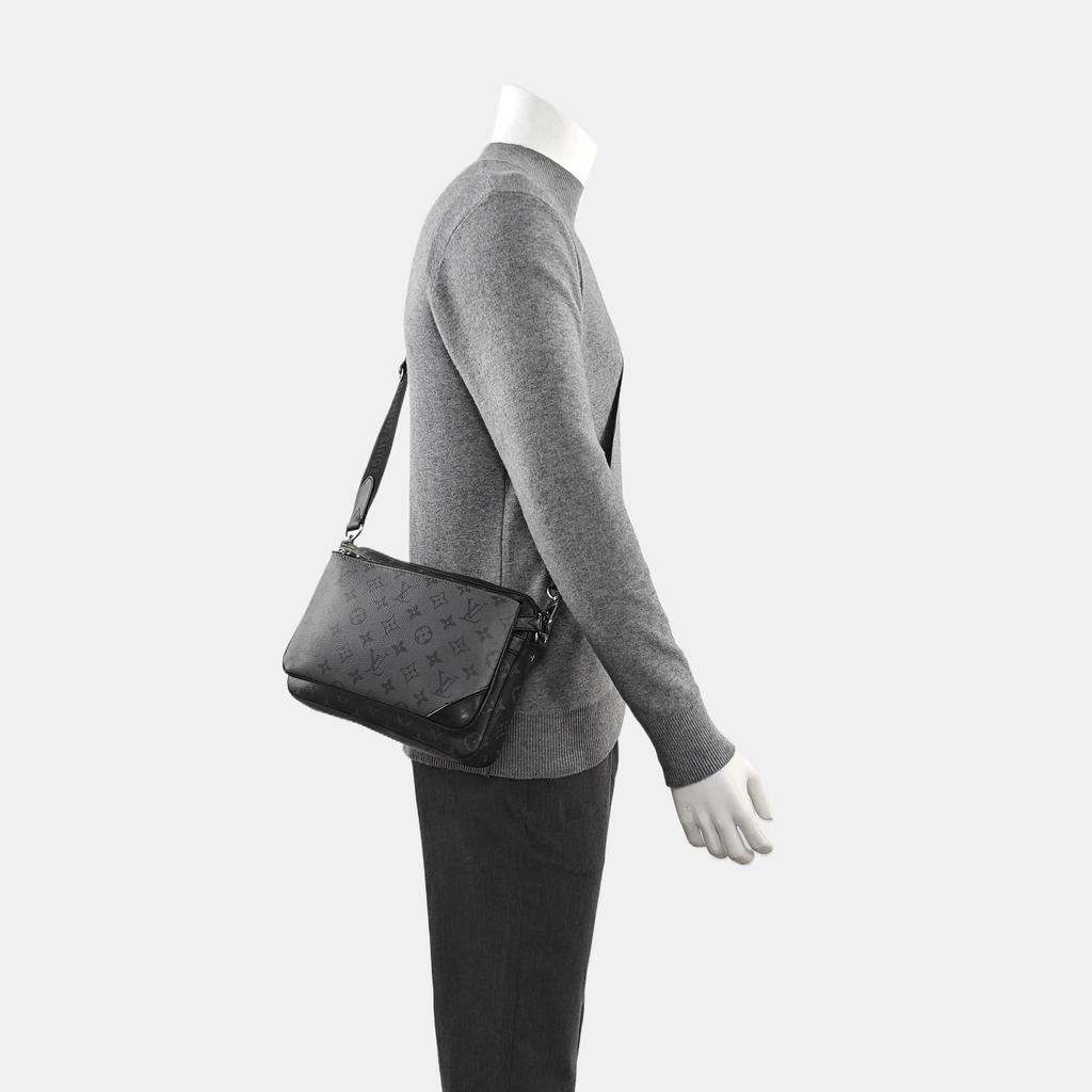 [Pre-Owned] Louis Vuitton Trio Messenger 'Monogram Eclipse Reverse Canvas' - Good #1JZ8U1S