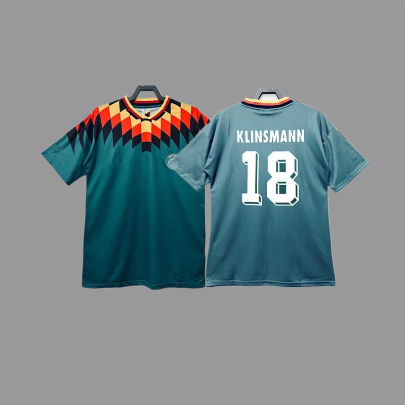 Vintage Jersey Football Jersey Germany Home Jersey Klose Klinsmann Kahn Matthius Müller Jersey