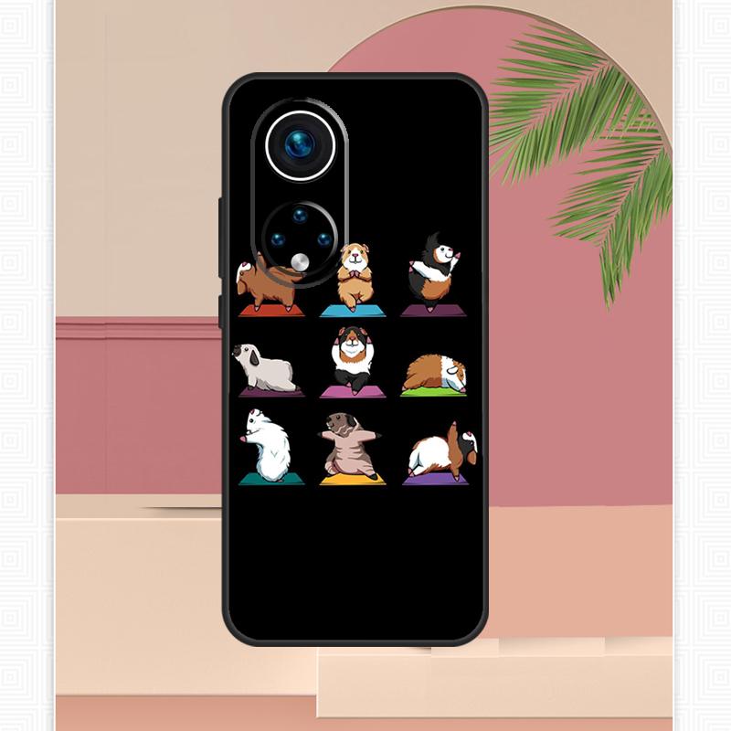 Funny Guinea Pig Case For Honor Magic 5 6 7 8 Pro Honor 400 Lite 200 X9c X9b X9a X8b X8a X8c 50 70 90 Cover