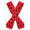 Cosplay Thigh High Long Socks for Women Girl Over Knee Stockings and Arm Warmers Insect Dots Print Costume Accessories