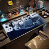 Naruto Gaming Mouse Pad Keyboard Pad Desktop Mouse Pad Non-Slip Rubber Base Gaming Accessories Ideal Gift for Gamers