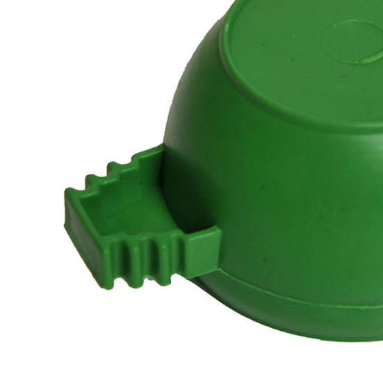 Bird Bowl Round Innoxious Plastic Practical Bird Feeder for Parrot