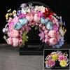 Bridal Garlands Florals Crown Wedding Flower Headband Beach Wreath Hairband Girls Hair Accessory Women Head Hoop Props