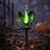 Dekorative Figuren-Stäbe für den Außenbereich, Solar-Drachen-Gartenleuchte, Wasserdichte mittelalterliche Statuenlampe, Wetterfeste Skulptur für den Außenbereich, Gotische Fantasy-Dekoration