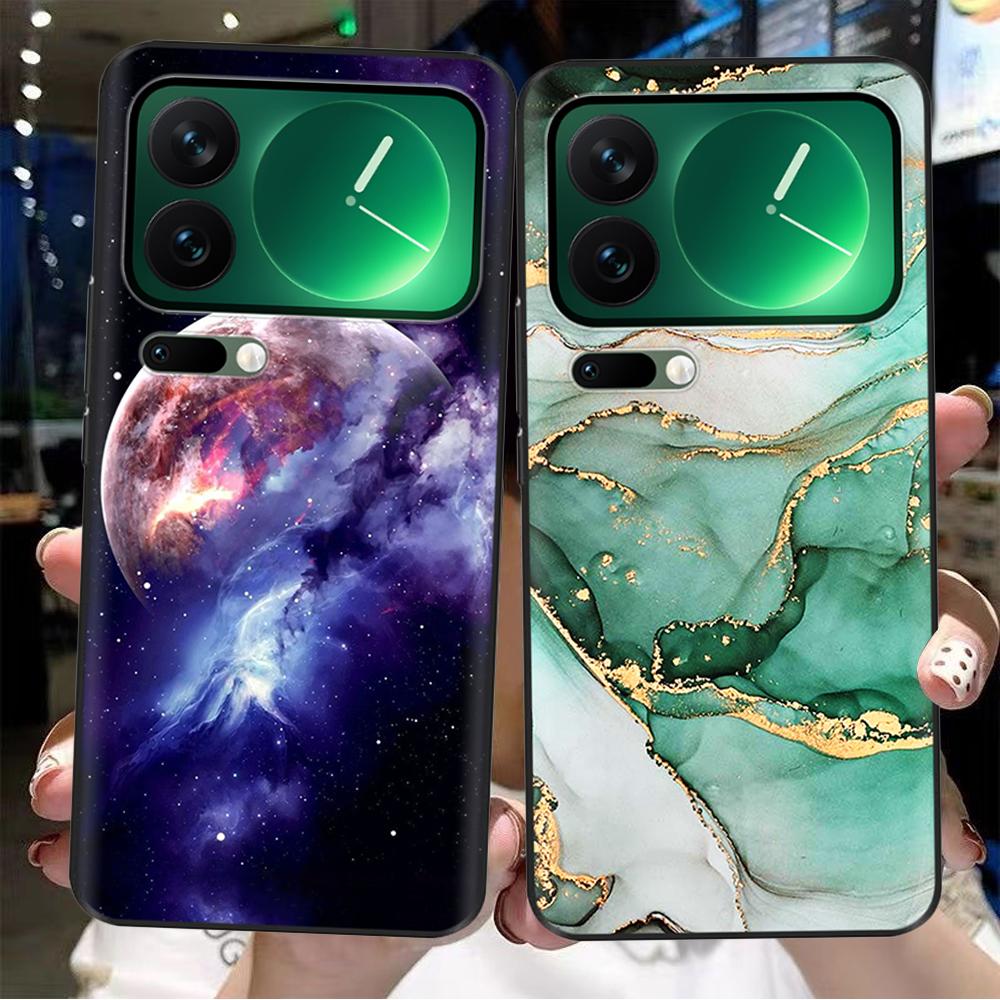 Mi 17/17 Pro/17 Pro Max Case For Xiaomi 17 Back Cover Cute Patterned Case Silicone Soft TPU Shell For Xiaomi 17 Pro Max Funda