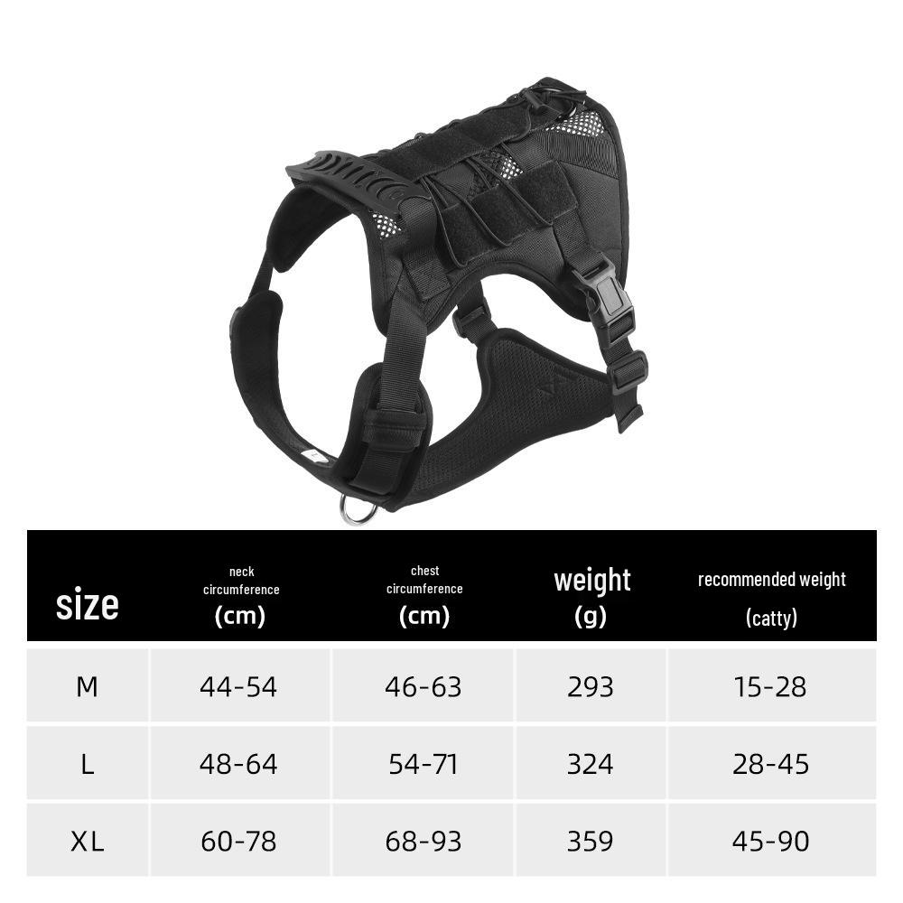 Breathable Vest-Style Dog Leash: Explosion-Proof for Medium & Large Dogs