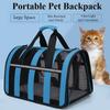 Oxford Cloth Travel Puppy Handbag Foldable Outdoor Cat Carrier Bag Pet Travel Bag  for Cats Puppy