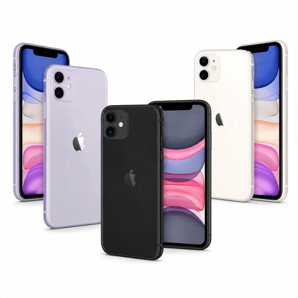 Apple iPhone 11 Recondiționat 128GB Negru/Alb/Mov Smartphone iOS – Ecran Liquid Retina de 6,1 inchi, A13 Bionic, Face ID, Cameră Duală de 12 MP
