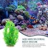 Aquatic Plant Decor Fish Tank Fake Grass Plastic Aquarium Accessories Realistic Artificial Plant Decoration for Fish Tank