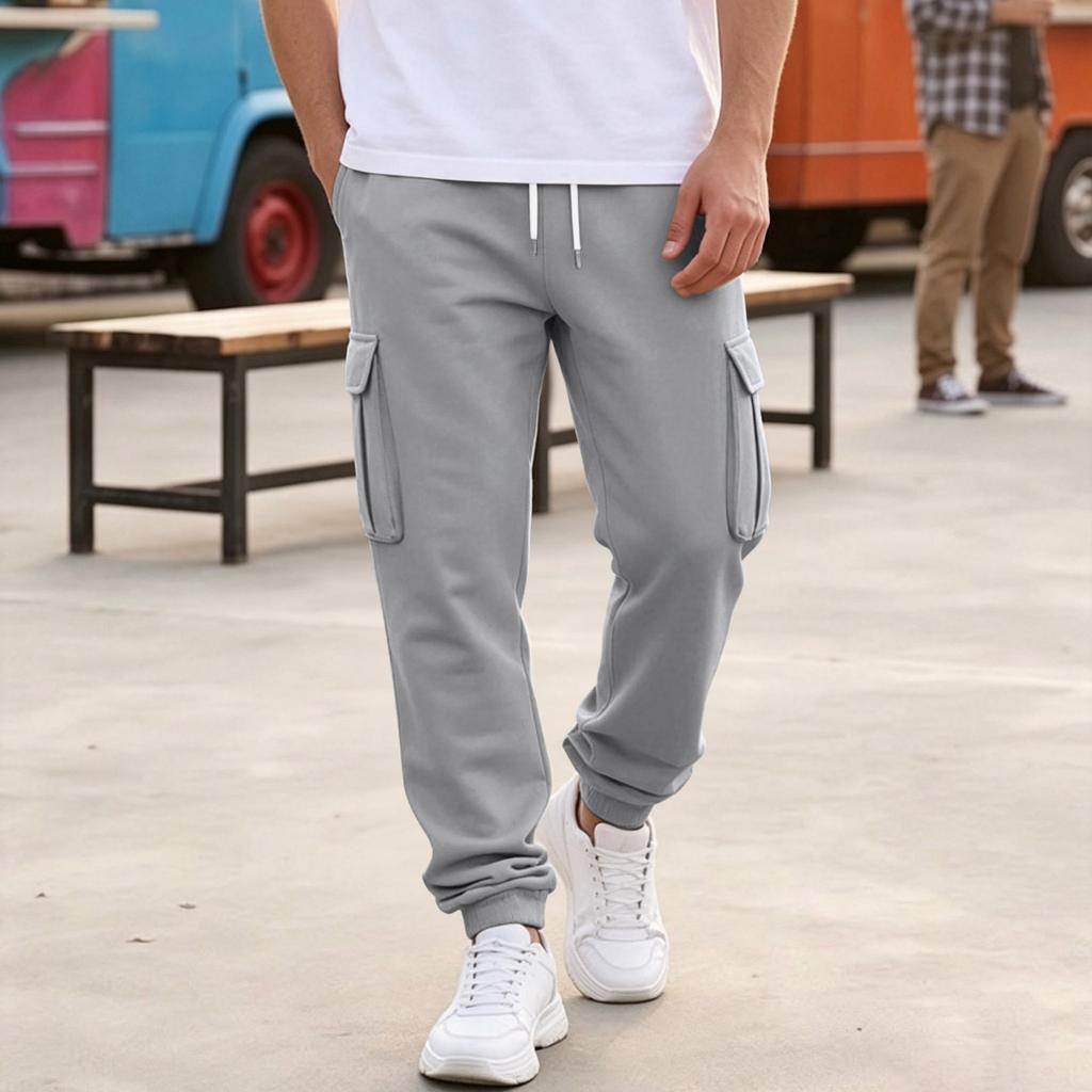 Men's Casual Athletic Pants for Spring and Fall