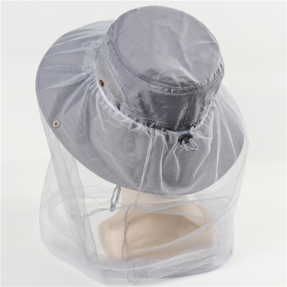 Breathable Anti Bee Hat Portable Fishing Sun Cap New Insect Mesh Hat