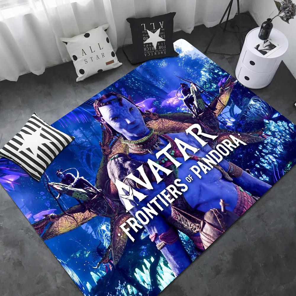 Avatar Game Frontiers Of Pandora Tappetini per Pavimento Lavabili Antiscivolo Tappeto per Area Salotto Divano Sedie Tappetino Ingresso Cucina Tappeto